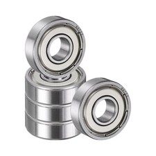 5 Pack 7 x 19 x 6mm 607 ZZ Deep Groove Ball Bearings, ABEC5