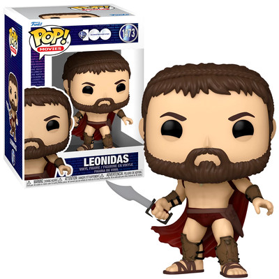 Funko POP! Movies Leonidas 300 #1473 Vinyl Figur Neu