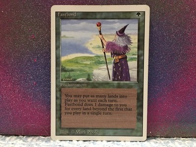 MTG - Fastbond - Revised MP Magic the Gathering