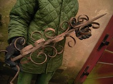 antike Dachspitze, Turmspitze Zierelement o. ä. schmiedeeisern