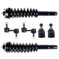 For 1997-2001 Honda CR-V Front Complete Struts Lower Ball Joint Sway Bar 6pc Kit