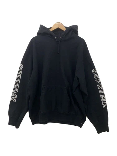 Supreme Felpa con Cappuccio 24FW Manica Collegiale Felpa con Cappuccio L Nera Comoda