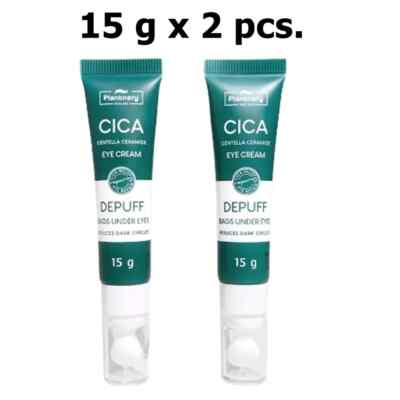 2xPlantnery Cica Centella Ceramide Eye Cream Reduces Dark Circle 15 g