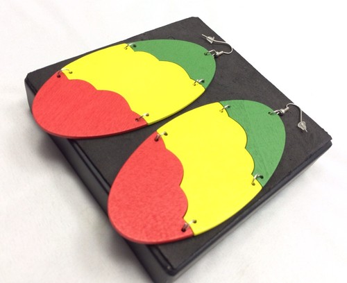 Pendiente Empress Royalty Rasta Bob Marley Reggae One Love Jamaica Irie Nuevo Estilo* - Imagen 5 de 8