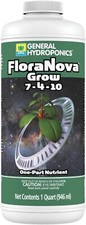 General Hydroponics Flora Nova Grow 1QT, 1Gal, 2.5Gal