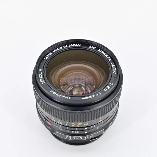 Lentes de cámara f/3.5 focal 28mm