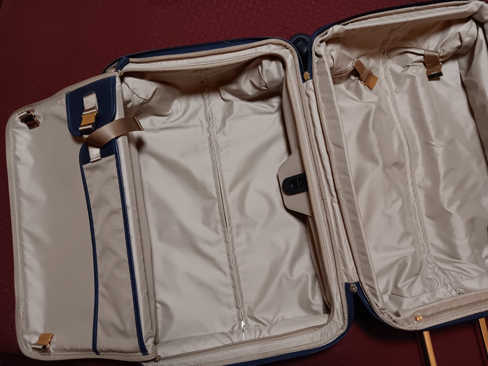 Tumi Sinclair Leather Trim & Goldtone, ECL International Carry On