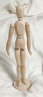 IKEA, GESTALTA Artist Wooden Mannequin Poseable Figure, 13 Inches Tall, 21576