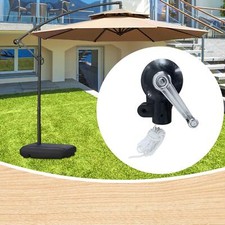 Outdoor Umbrellas Shade Crank Handle Sturdy for Table Balcony Decks Umbrella