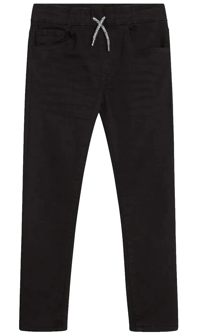 Tamanho M Preto Jeans para Meninos