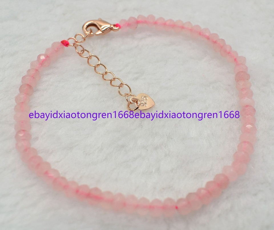 2x4mm Natural Black Agate Faceted Rondelle Beads Gemstone - Foto 10