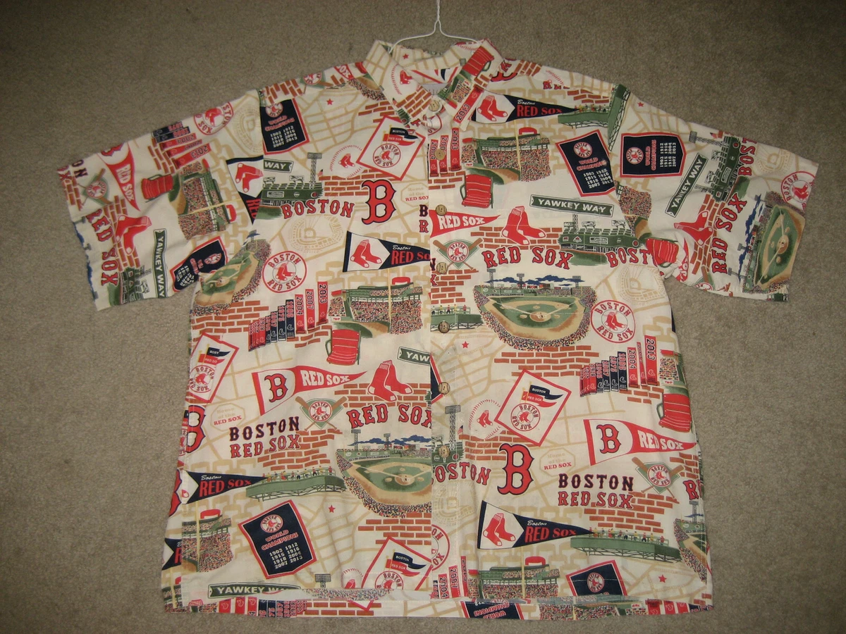 Reyn Spooner Boston Red Sox XL Hawaiian Shirt