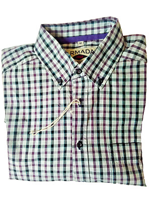 Modernes Herrenhemd Marke ''ARMADA'''' Gr. M, Neu