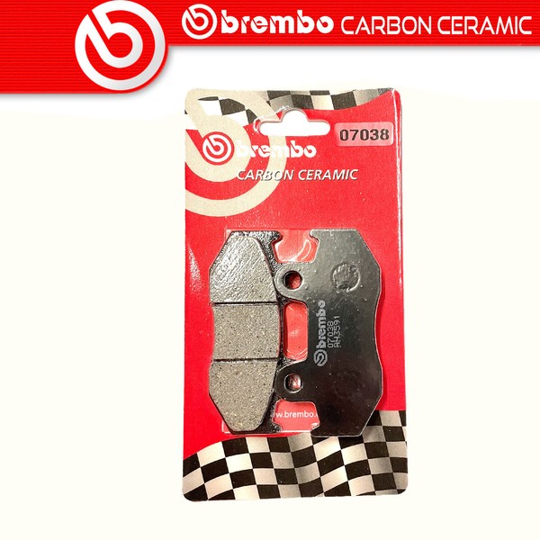 Brembo Carbon Keramische BremsbeläGe Vorne FüR Honda SH 125 S 125 2007-image