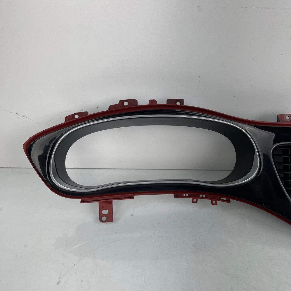 Dodge Dart Dash Speedo 2013-2016 racimo radio bisel rojo negro Foto 3 de 4