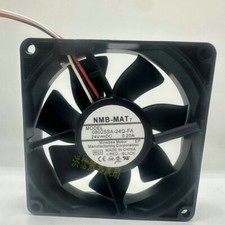 1 PCS NMB Fan 08025SA- 24Q-FA DC24V 0.20A 8025 8CM 3 wire cooling fan