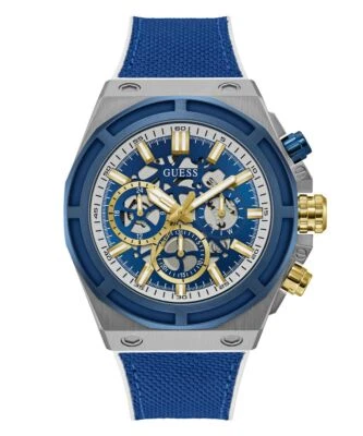 Guess Herren Uhr Armbanduhr MASTERPIECE GW0713G1 Nylon/Silikon - Bild 1 von 4