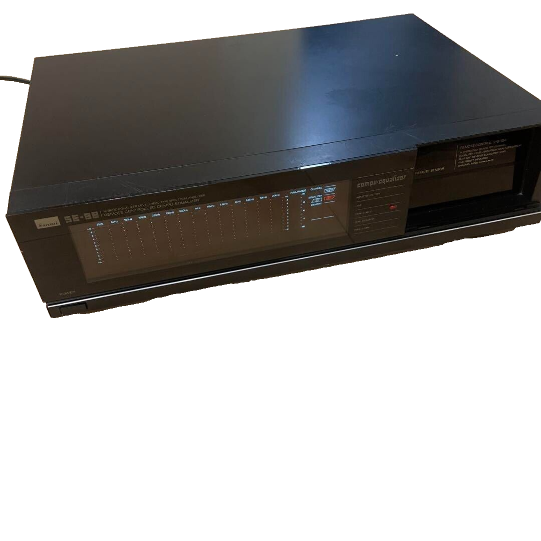 SANSUI グラフィックイコライザー SE-88 RS-880 リモート