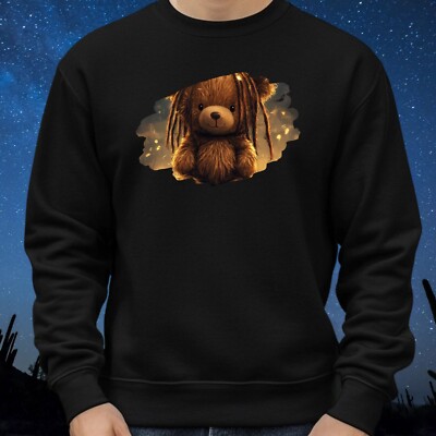 Teddy Bear Dreadlocks Sweatshirt Cosy and Perfect for Any Occasion S to 4XL