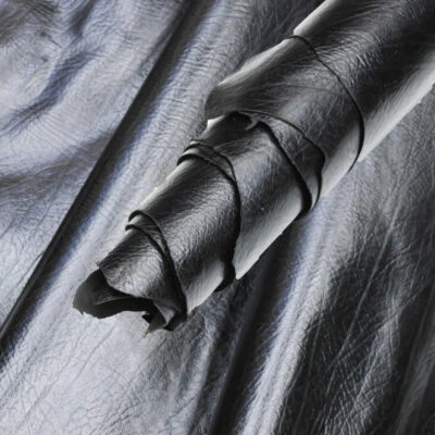 LEATHER4CRAFT Coyote Black Sheepskin Skiver, A Size Paneele 0,6-0,8 mm dick Buchbinderei