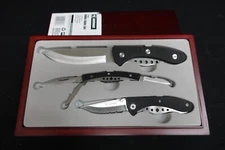 Jobsmart 3 - Piece Utility Knife Set W/Wood Box