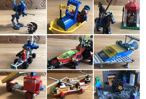 LEGO * Star Wars * MINECRAFT * Space * City * Fabuland * Verschiedene Modelle