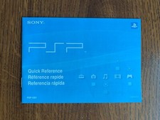 Quick Reference Guide Playstation Portable Sony PSP Manual Only