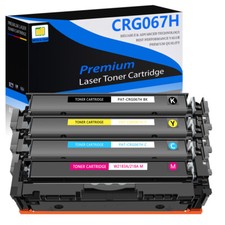 4Packs 067H 067 Toner Cartridge for Canon Color imageCLASS MF656Cdw LBP633Cdw