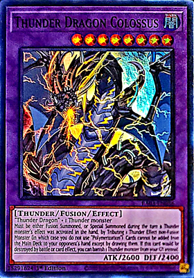 #ad Thunder Dragon Colossus RA03 EN036 $0.99