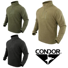 Condor 607 Tactical Pocketed Quarter Zip Fleece Pullover Fleece Jacket Sweater