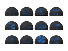 NDZ Grip Plug P2 for Glock GEN 1-3 26 27 33 39 Dark Blue Pick Image