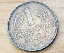 1972 F Germany 1 Mark