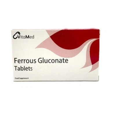 Ferrous Gluconate Iron Tablets 300mg x 28 (Brands May Vary)