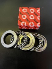 1 szt. osiowe łożysko kulkowe zwykłe zwykłe FAG, łożysko ciśnieniowe 52206 działanie dwustronne. 25x52x29 mm