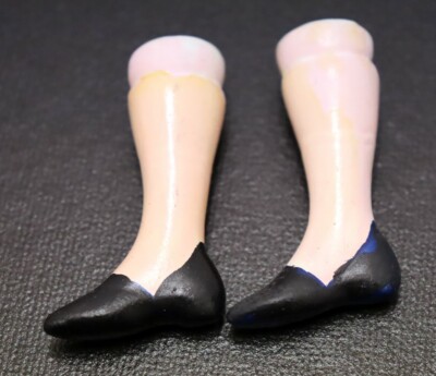 Antique china doll Legs 　 ２点 Pair of China Legs 2