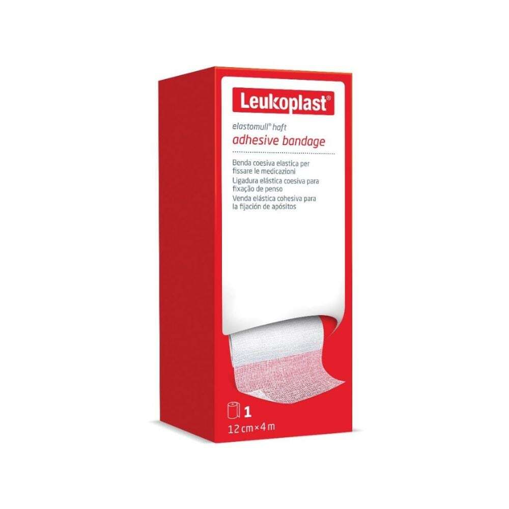 Leukoplast Elastomull - Elastic Bandage Benda Elastica 12cm x 4m, 1 benda