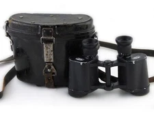 WW2 Swedish Zeiss Silvamar + Stunning Bakelite 6x30 Dienstglas Case w. Filters