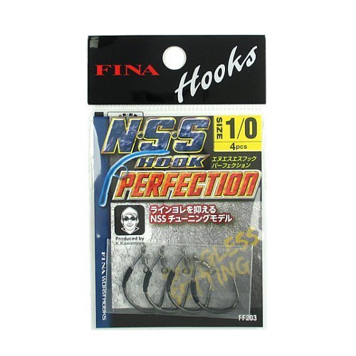 * FINA N.S.S Hook Perfection. for Neko Rig Hook. Hook Size variation - Picture 1 of 6