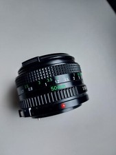 Canon FD 50mm f 2.0 con Moltiplicatore focale CFE auto teleplus x2