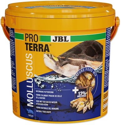 JBL PROTERRA MOLLUSCUS 2,5 Liter Agil Futter für Wasser & Sumpf Schildkröten