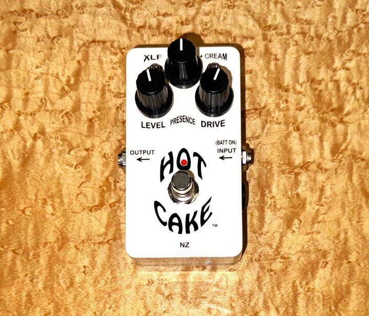 ギター Crowther Audio HotCake 3knob Crowther Audio Hot Cake 3-Knob Overdrive Pedal Made in New Zealand