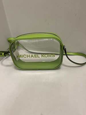 Michael Kors Jet Set Travel Women Medium Clear Vinyl Oval - Main Image