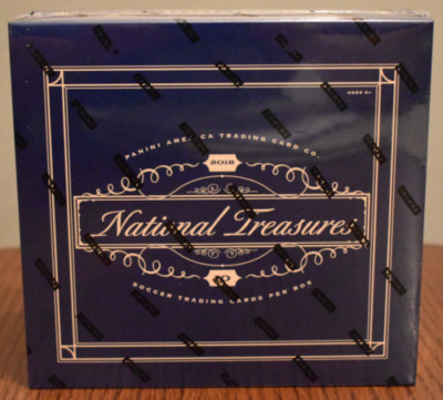 趣味 footballista 2018 2018 PANINI NATIONAL TREASURES SOCCER - HOBBY BOX SEALED 18PASNT