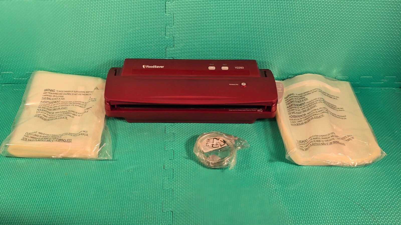 Foodsaver FM2436 Food Preservation System - Red - NEW🔥🔥🔥