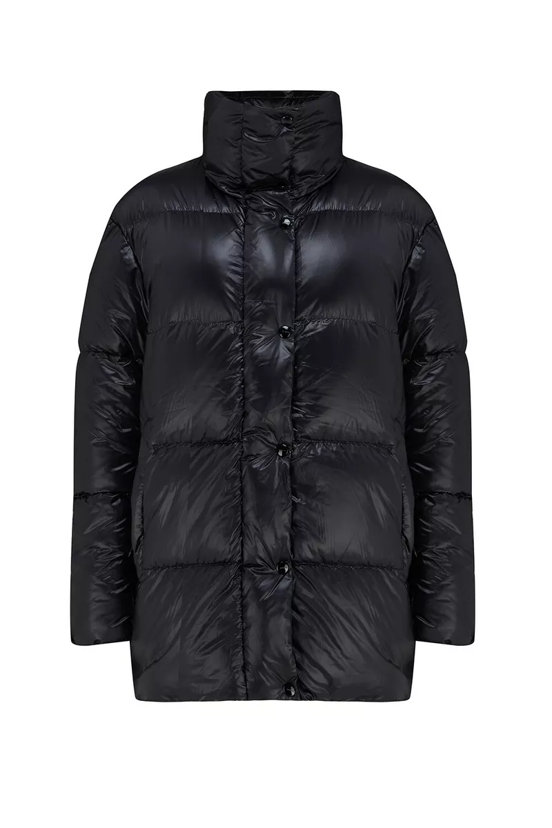 NEW Women s DUVETICA Miram 1099 Nero Black Down Jacket Waterproof