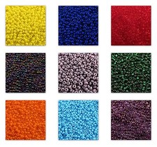 6/0 Preciosa Round Czech Rocailles Loose Seed Beads 20 gram 1 of 3 