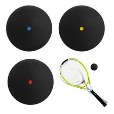 3PCS Squash Balls- Single Dot Squash , & Bounce Good for Beginner8993