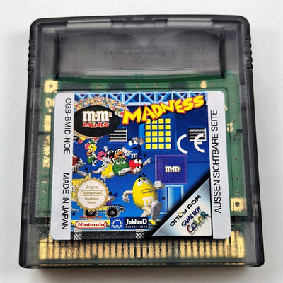 M and Ms Minis Madness Game Boy Color GBC Modul Gut