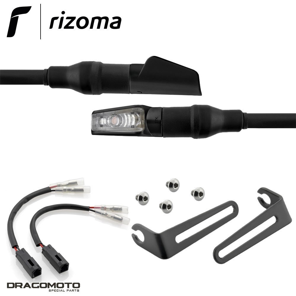 Clignotants LED Leggera Rizoma TS120B pour restaurer le style de votre Ducati Scrambler