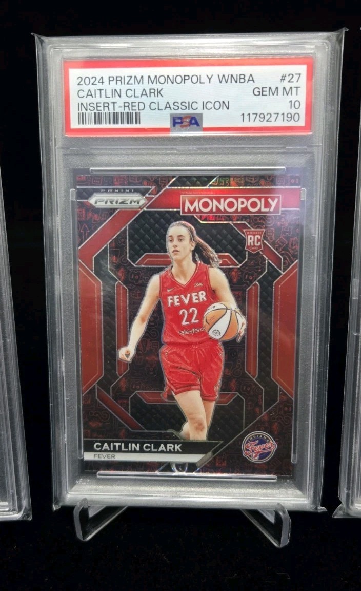 2024 Panini WNBA Caitlin Clark RC PSA 10 GEM MINT Rookie Card Lot Of 3 view 4